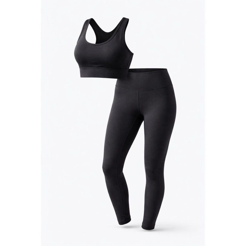 Conjunto Yoga Negro IKEA Active | Suave y Flexible