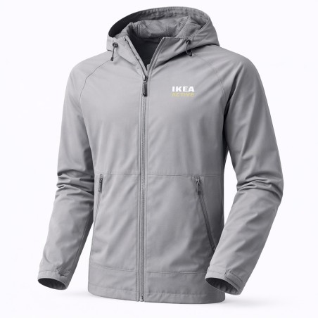Chaqueta Ligera Gris IKEA Active | Técnica y Minimal