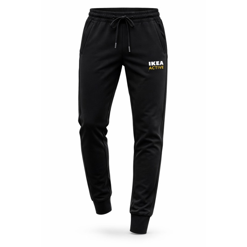 Jogger Unisex Negro IKEA Active | Cómodo y Deportivo