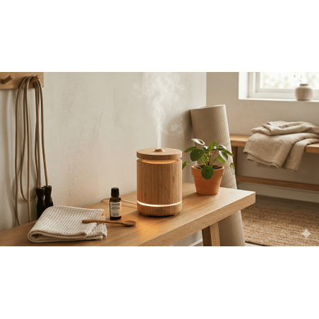 Difusor ultrasónico de bambú SINNE